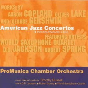 American Jazz Concertos – ProMusica Chamber Orchestra