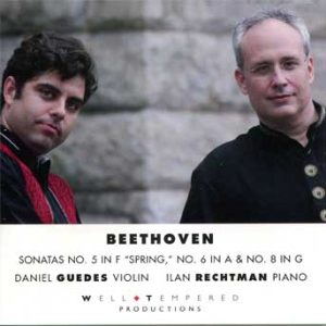 Beethoven Sonatas for Violin and Piano Nos. 5, 6 & 8 – Daniel Guedes